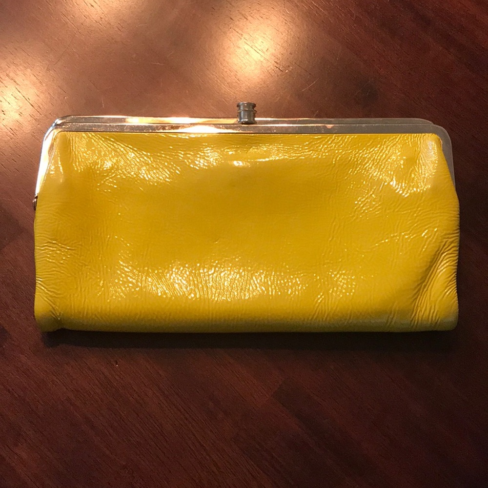 Hobo Mustard Bright Yellow Wallet